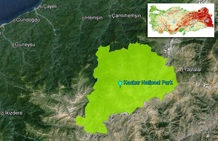 Kackar_National_Park_Map