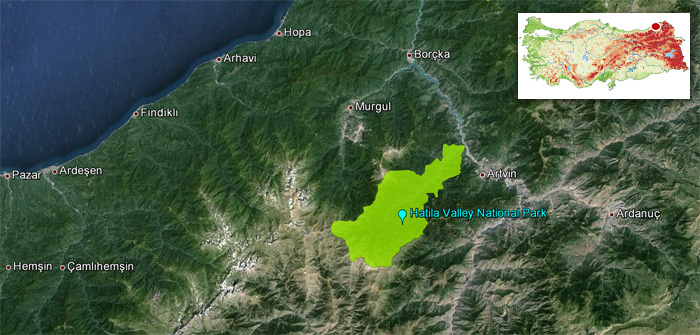 Hatila_Valley_National_Park_Map